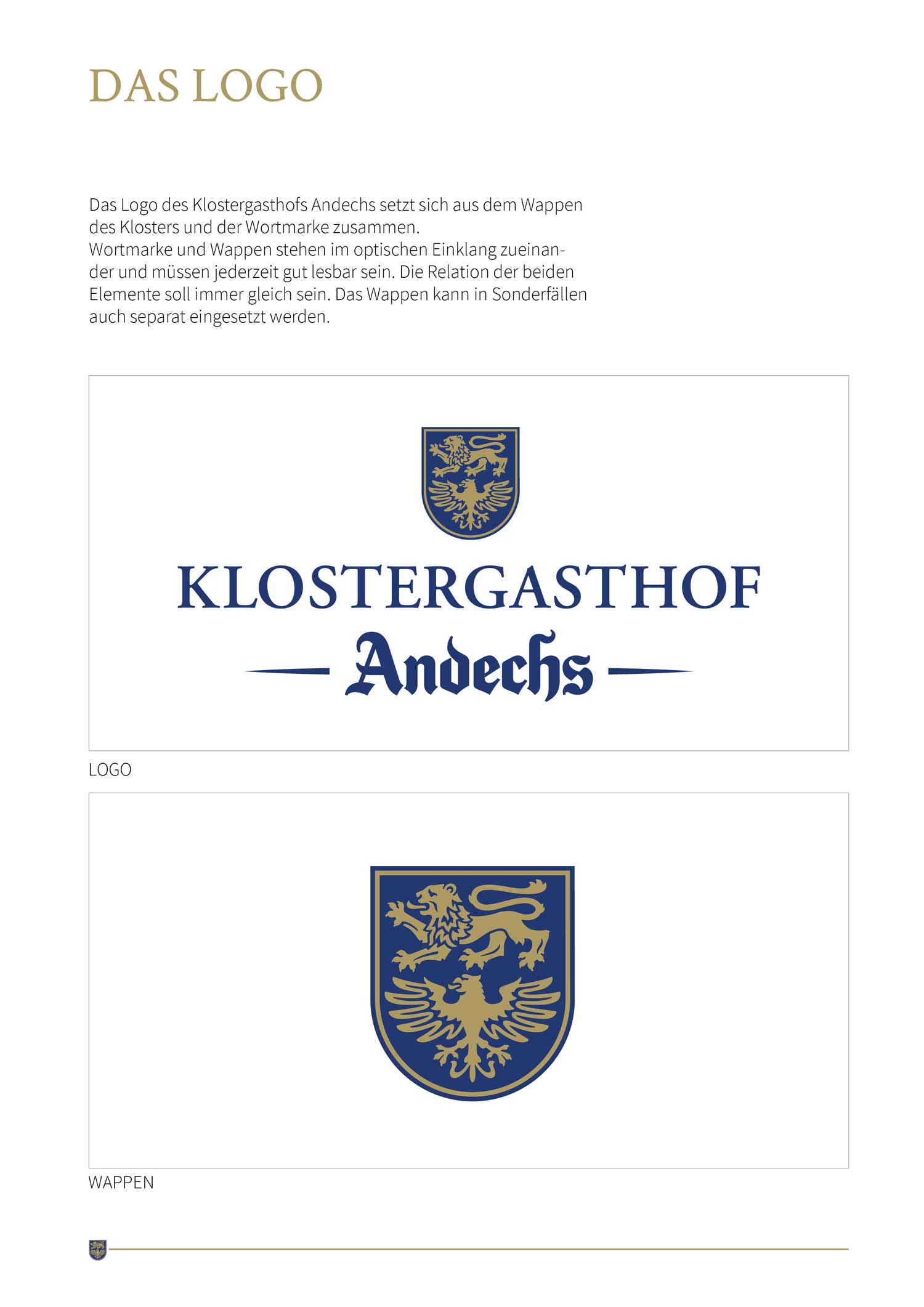 Case Klostergasthof Andechs Mockup Design Manual
